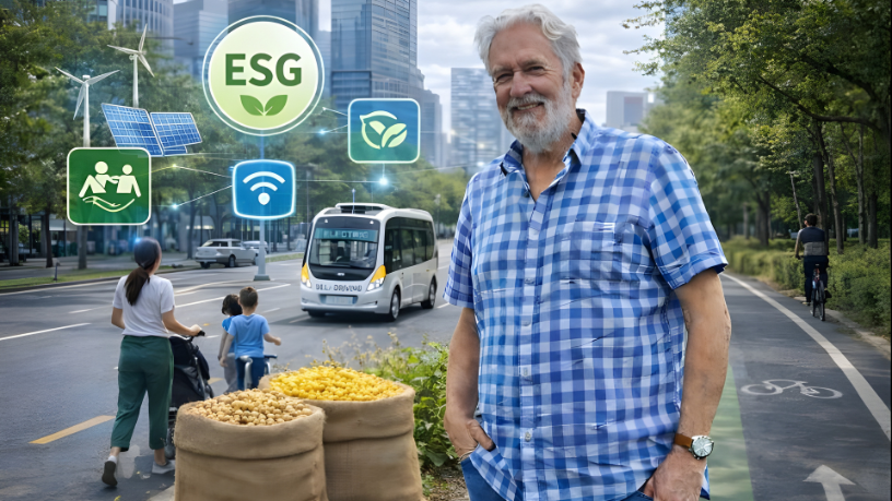 Mobilidade urbana alinhada ao ESG e tecnologia para cidades mais humanas com Aldo Vendramin.